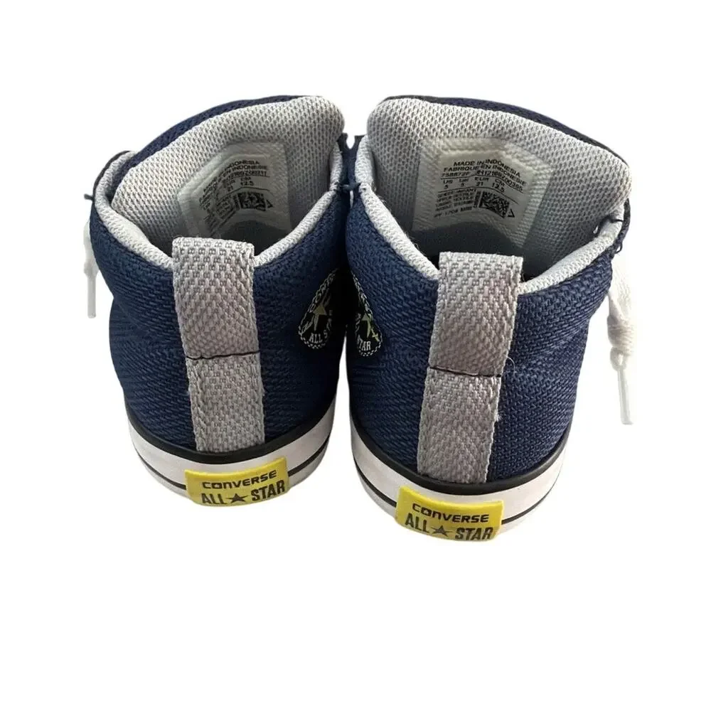 Converse Chuck Taylor Navy Blue Mid Top Sneakers Shoes Baby Toddler Size 5